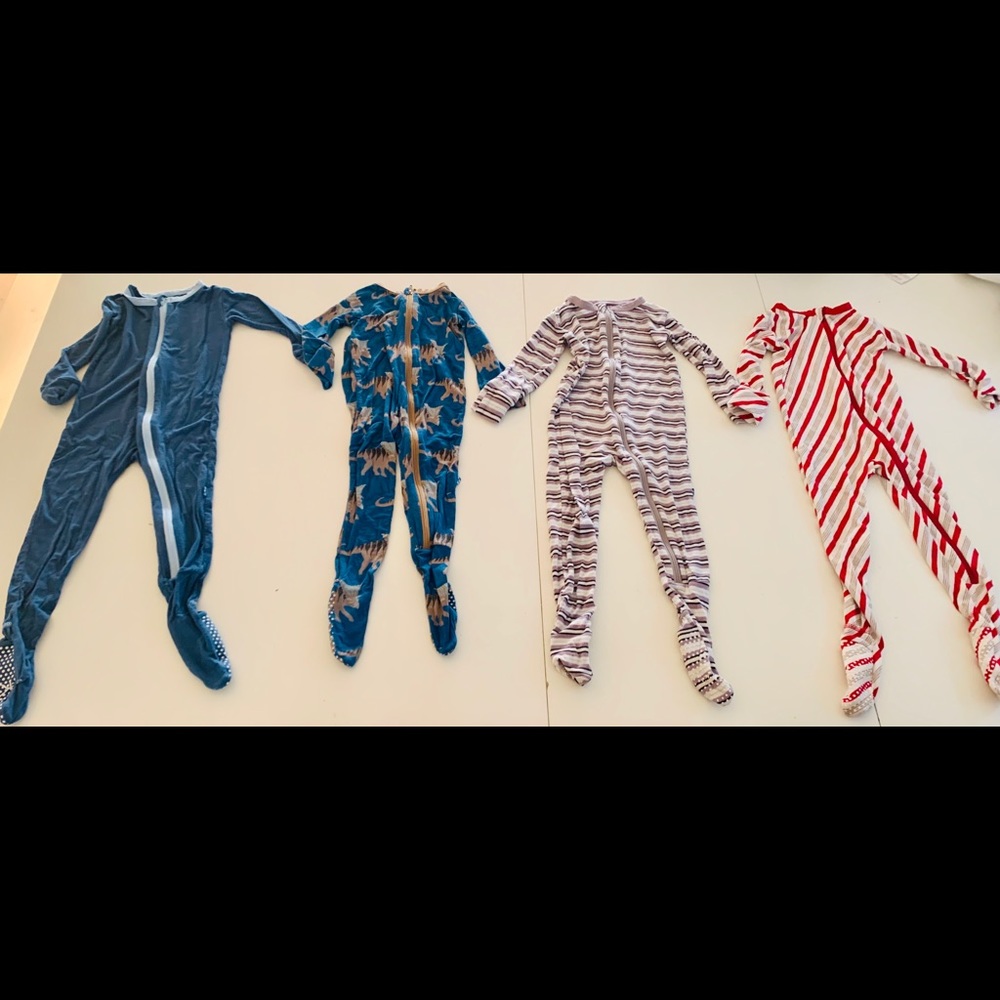 Assorted, luxury Jammies, set of 8, 12-18 mos.